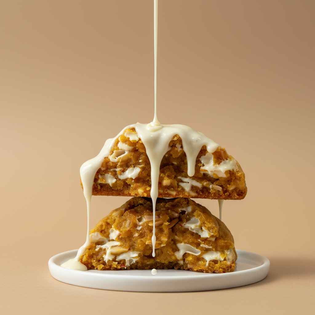 *Månadens cookie - Saffron Almod White Choco - 150g