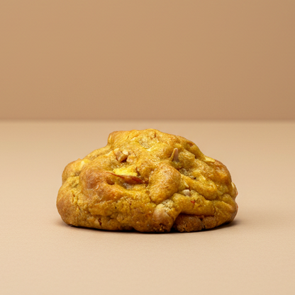 *Månadens cookie - Saffron Almod White Choco - 150g